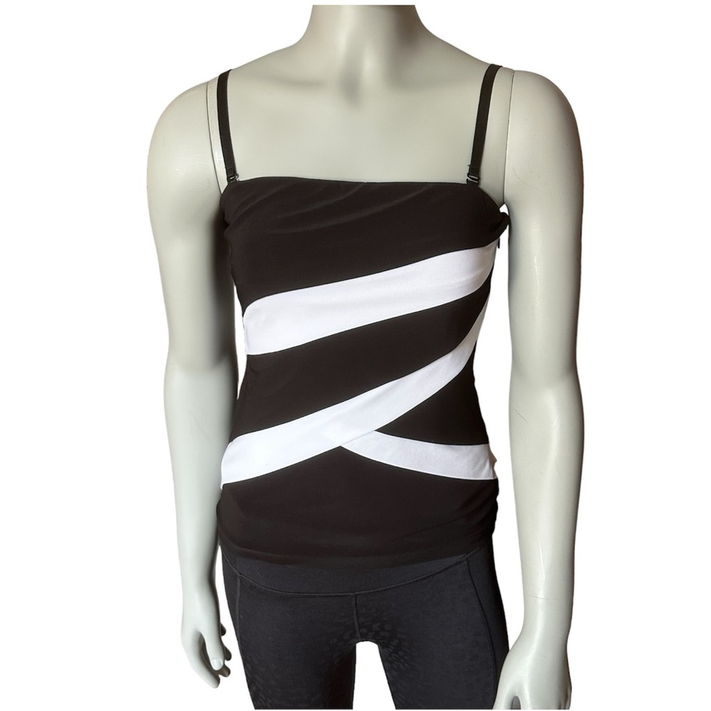 🆕 WHBM Color Block Tiered Tube Top NWT